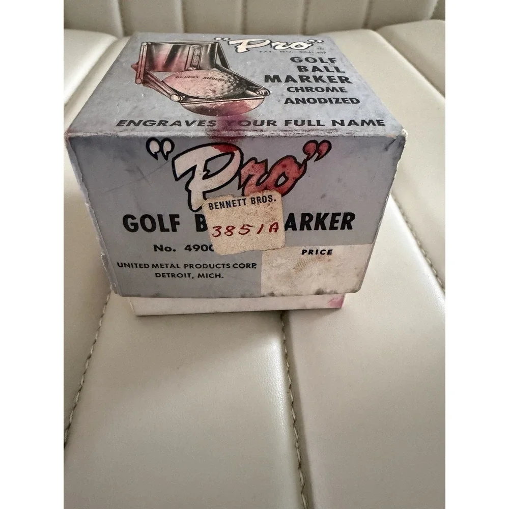 Pro Golf Ball Marker No. 4800 in Original Box